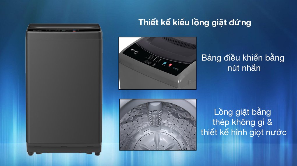 máy giặt casper 7.5 kg wt-75ng1