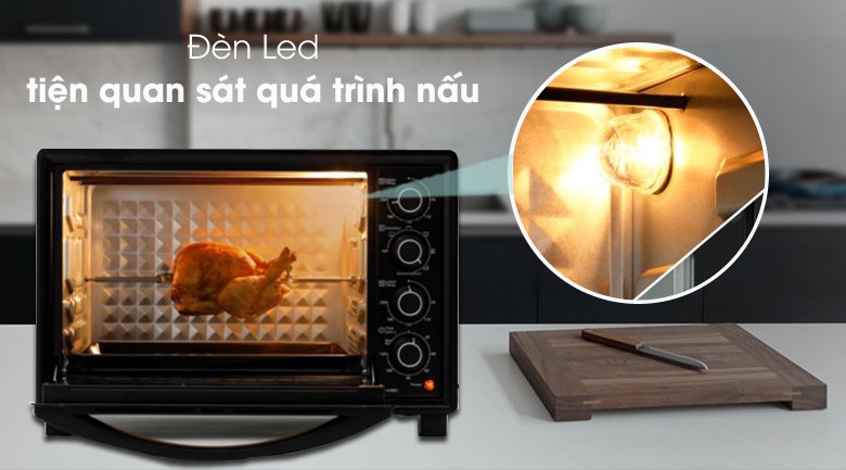 lò nướng panasonic nb-h3801kra 38 lít