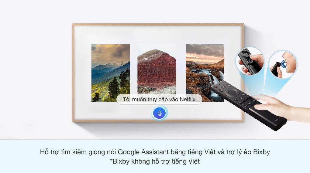 smart tivi khung tranh the frame qled samsung 4k 55 inch qa55ls03a