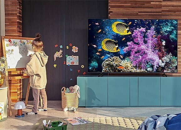 smart tivi qled 4k 55 inch samsung qa55q65aa