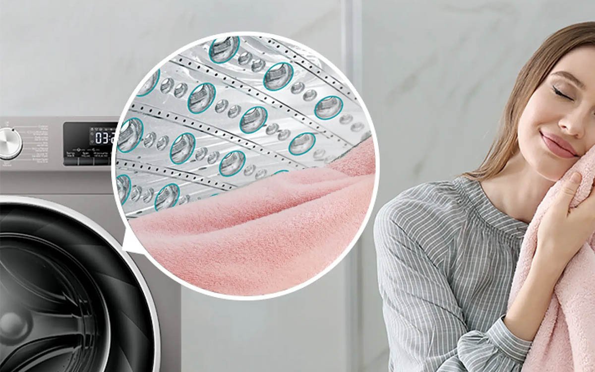 máy giặt hisense inverter 8.5 kg wfqy8514evjmt