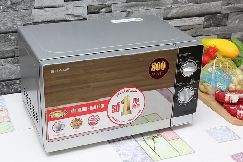 lò vi sóng sharp 20 lít r-203vn-m