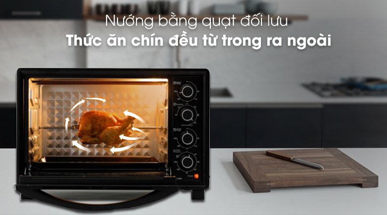 lò nướng panasonic nb-h3801kra 38 lít