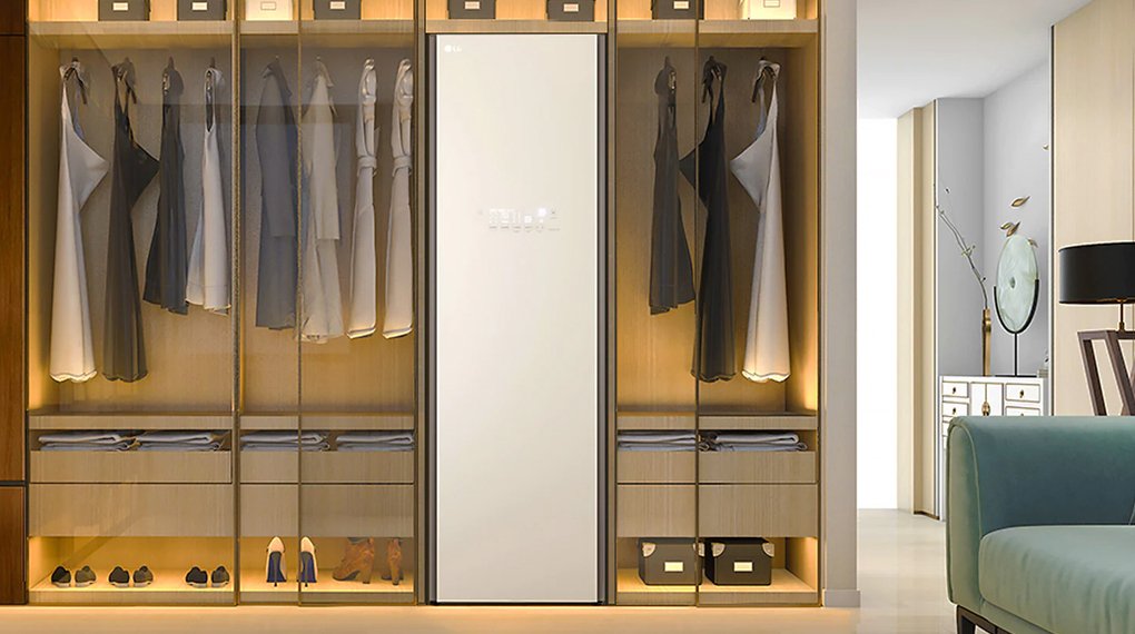 tủ chăm sóc quần áo thông minh lg styler inverter 5 móc s5boc