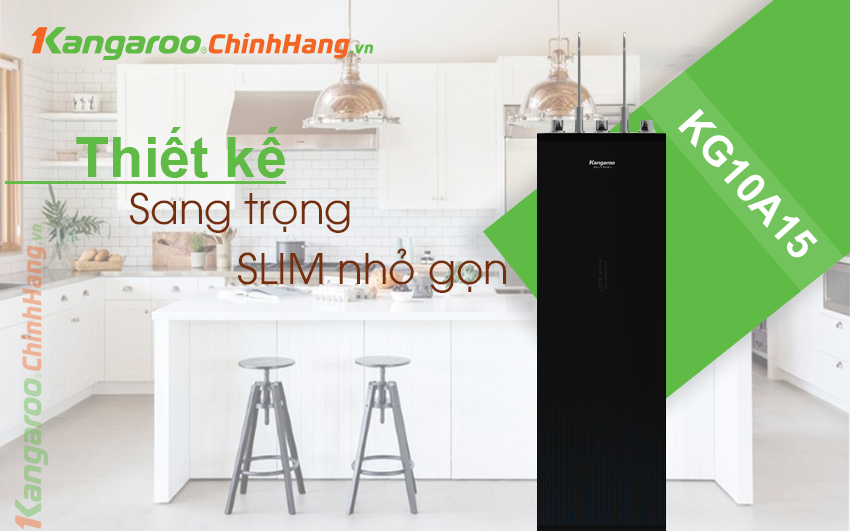 máy lọc nước nóng lạnh kangaroo kg10a15