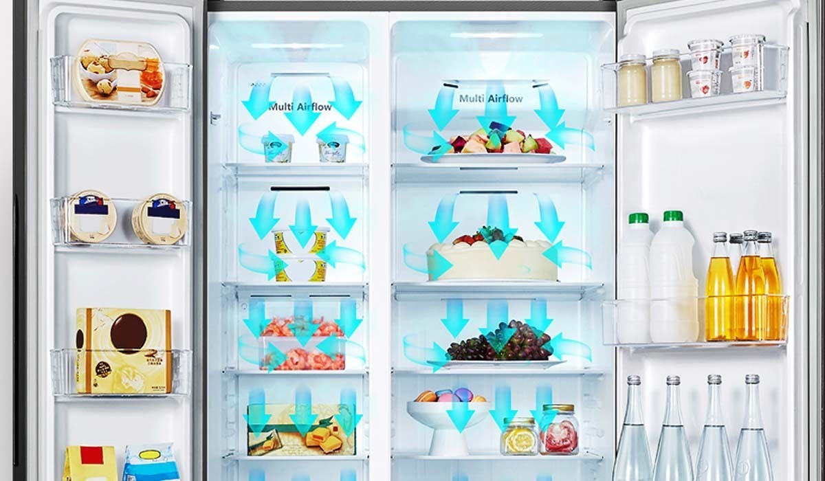 tủ lạnh hisense inverter 519 lít hs56wf