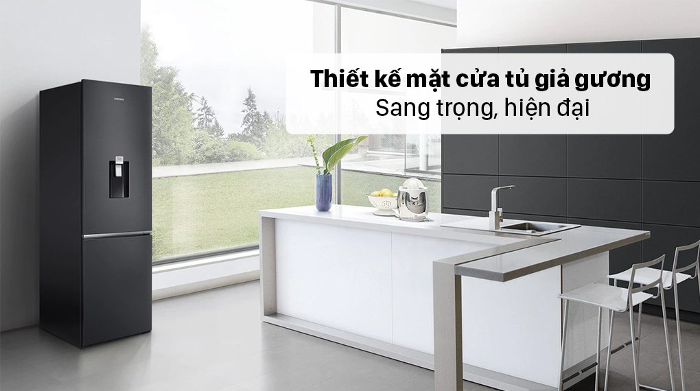 tủ lạnh samsung inverter 307 lít rb30n4190bu/sv