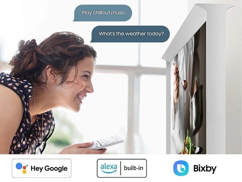 smart tivi samsung 4k the serif 55 inch qa55ls01bb