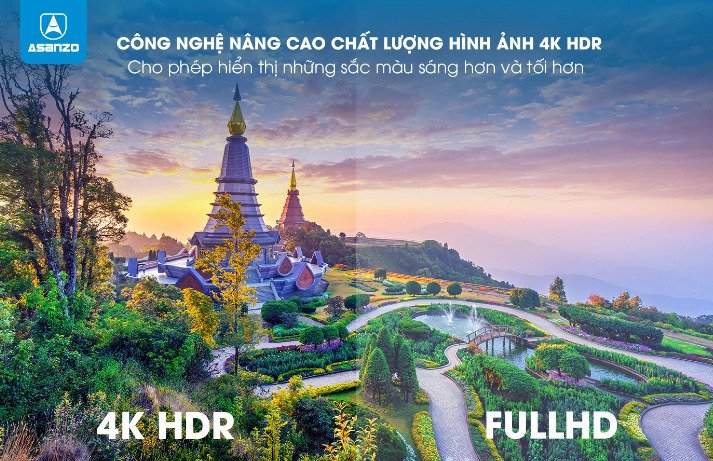 smart tivi asanzo 4k voice google tv 4k 55 inch model 55u73