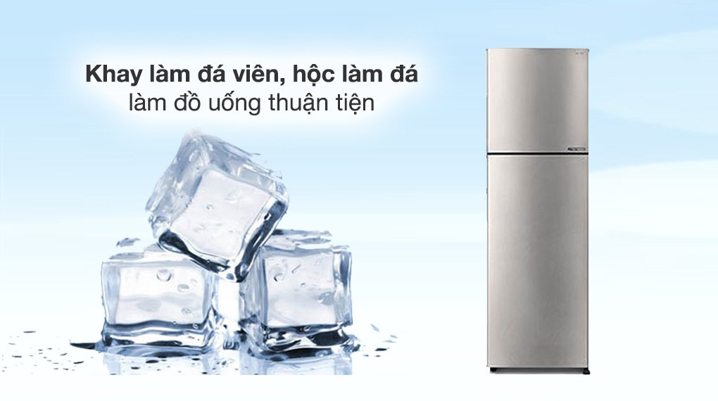 tủ lạnh sharp inverter 224 lít sj-x252ae-sl