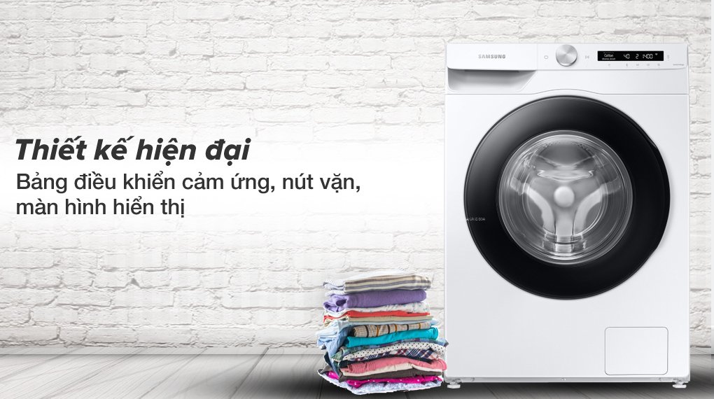 máy giặt samsung inverter 13 kg ww13t504daw/sv