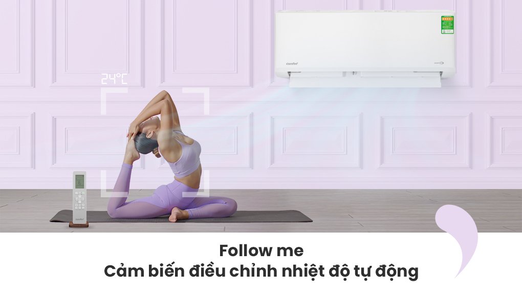 Máy lạnh Comfee Inverter 1 HP CFS-10VDGF-V Mới 2023