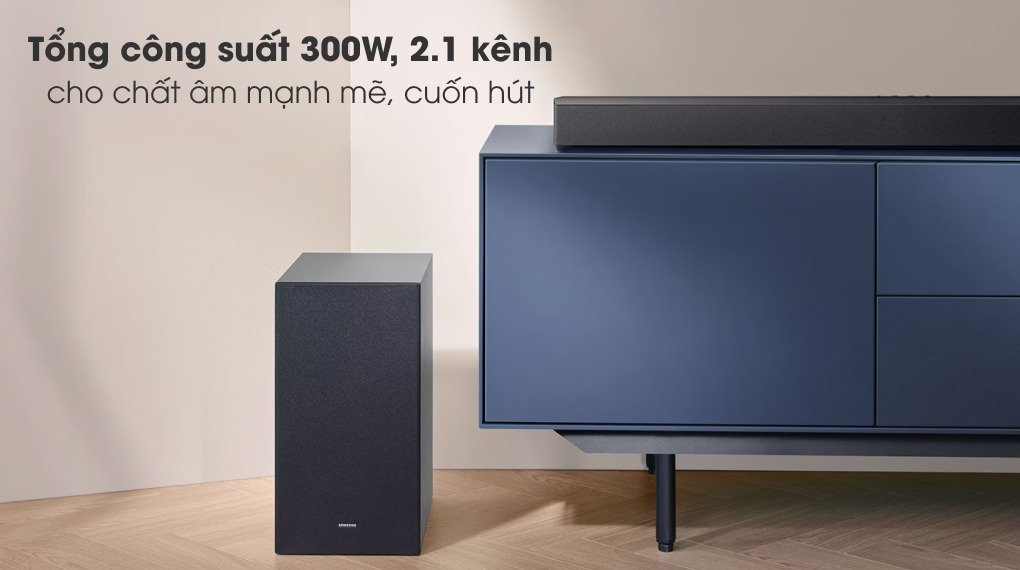 bộ loa thanh samsung hw-c450/xv 300w