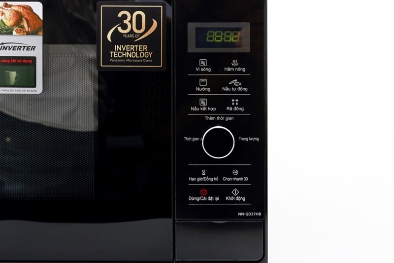 lò vi sóng có nướng inverter panasonic nn-gd37hbyue 23 lít