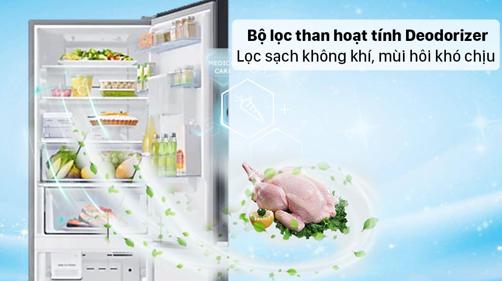 tủ lạnh samsung inverter 307 lít rb30n4190bu/sv