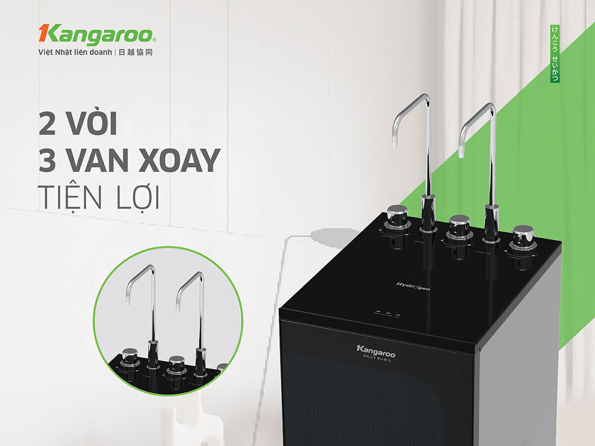 máy lọc nước ro nóng lạnh kangaroo kg10a16