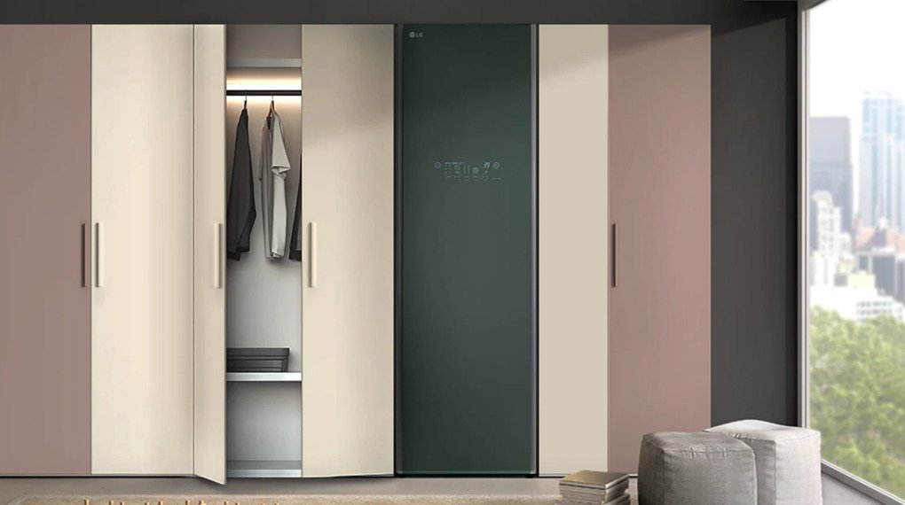 tủ chăm sóc quần áo thông minh lg styler inverter 5 móc s5goc