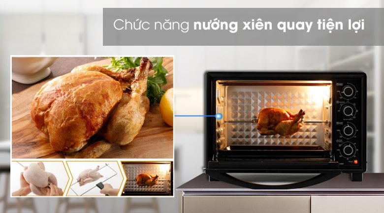 lò nướng panasonic nb-h3801kra 38 lít
