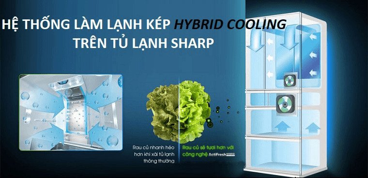 tủ lạnh sharp inverter 253 lít sj-x282ae-sl