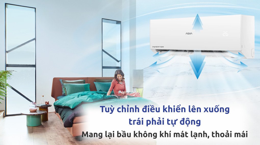 máy lạnh aqua inverter 2.5 hp aqa-rv24qa2