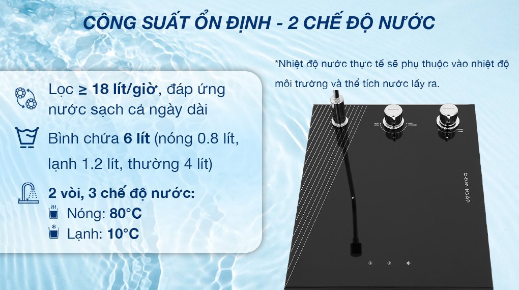 máy lọc nước ro nóng nguội lạnh kangaroo infinity kg10a9i 8 lõi