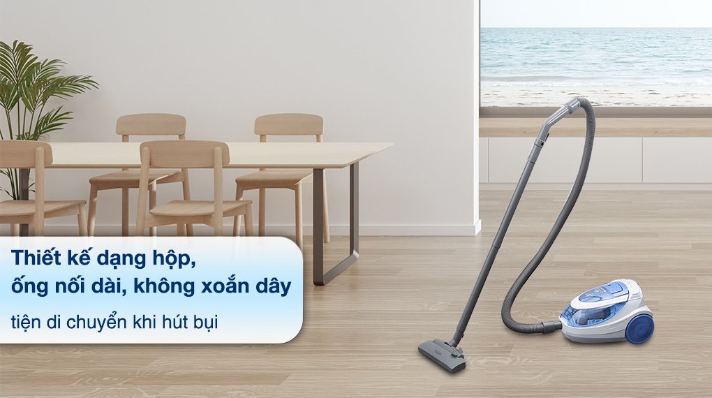 máy hút bụi dạng hộp hitachi cv-sh18e bl