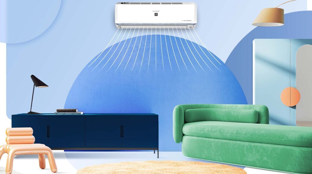 máy lạnh sharp inverter 1.5 hp ah-xp13bsw