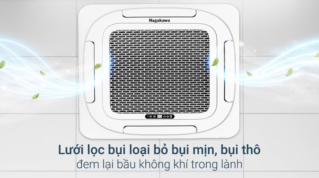 máy lạnh âm trần nagakawa 4 hp nt-c36r1t20