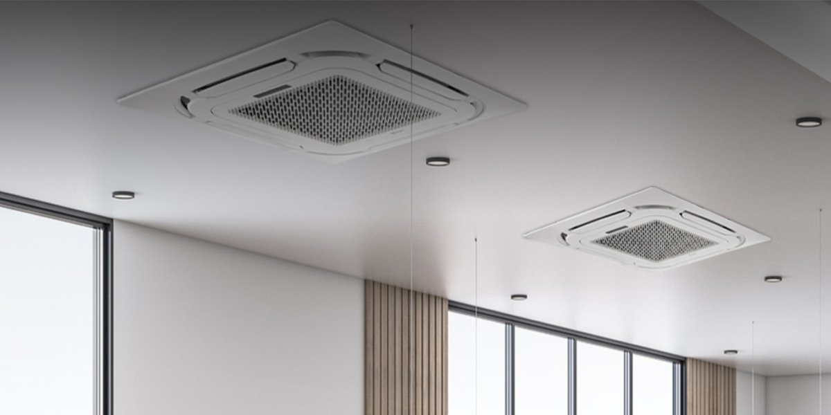 điều hòa âm trần casper 48000btu inverter 1 chiều cc-48is35