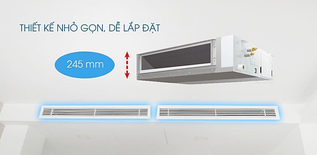 máy lạnh giấu trần nối ống gió daikin fbfc50 dvm9/rzfc 50dvm ( 2.0hp)