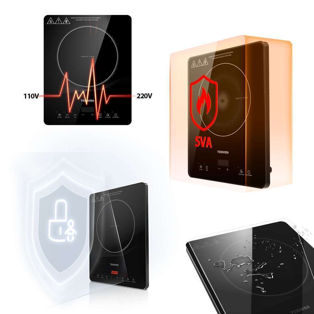 bếp điện từ đơn toshiba ic-20r1sv