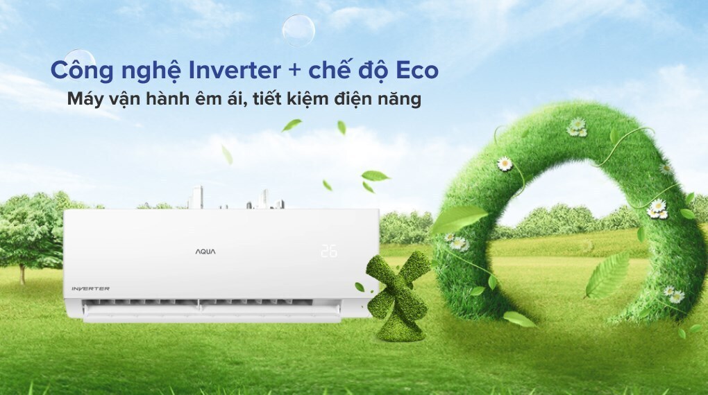 máy lạnh aqua inverter 2.5 hp aqa-rv24qa2