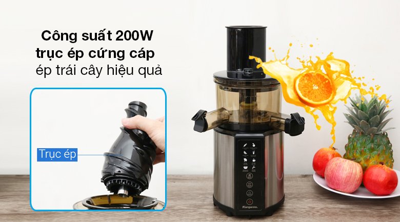 máy ép chậm kangaroo kg200sjd2