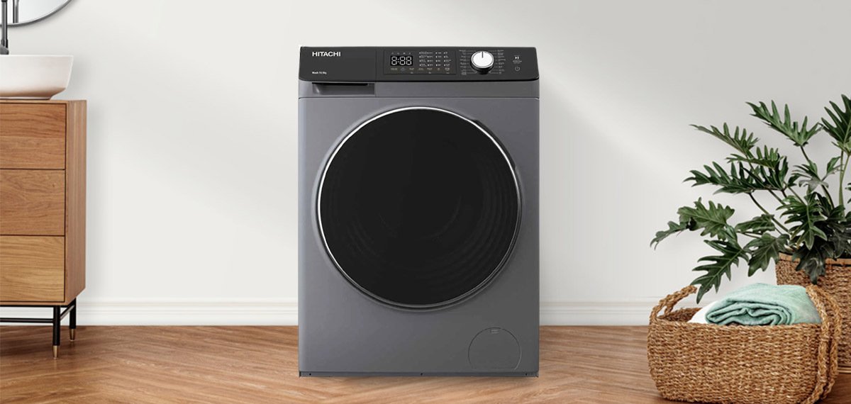 máy giặt hitachi inverter 9.5 kg bd-954hvos