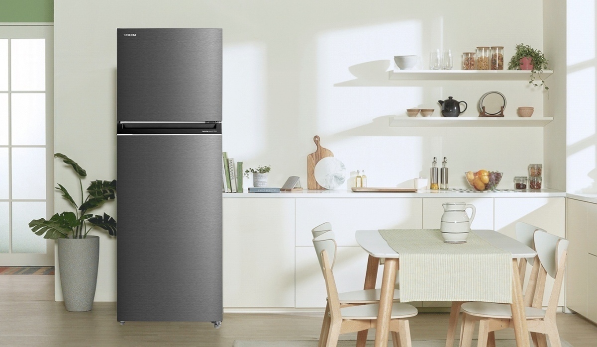 tủ lạnh toshiba inverter 411 lít gr-rt559we-pmv(58)-mm