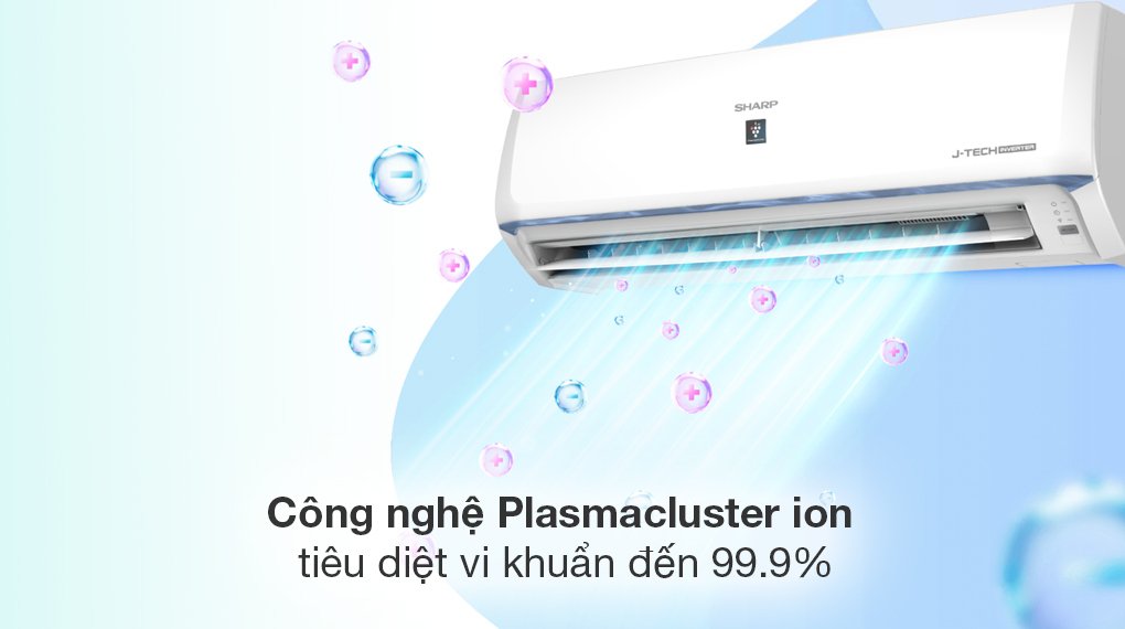 máy lạnh sharp inverter 1 hp ah-xp10bsw