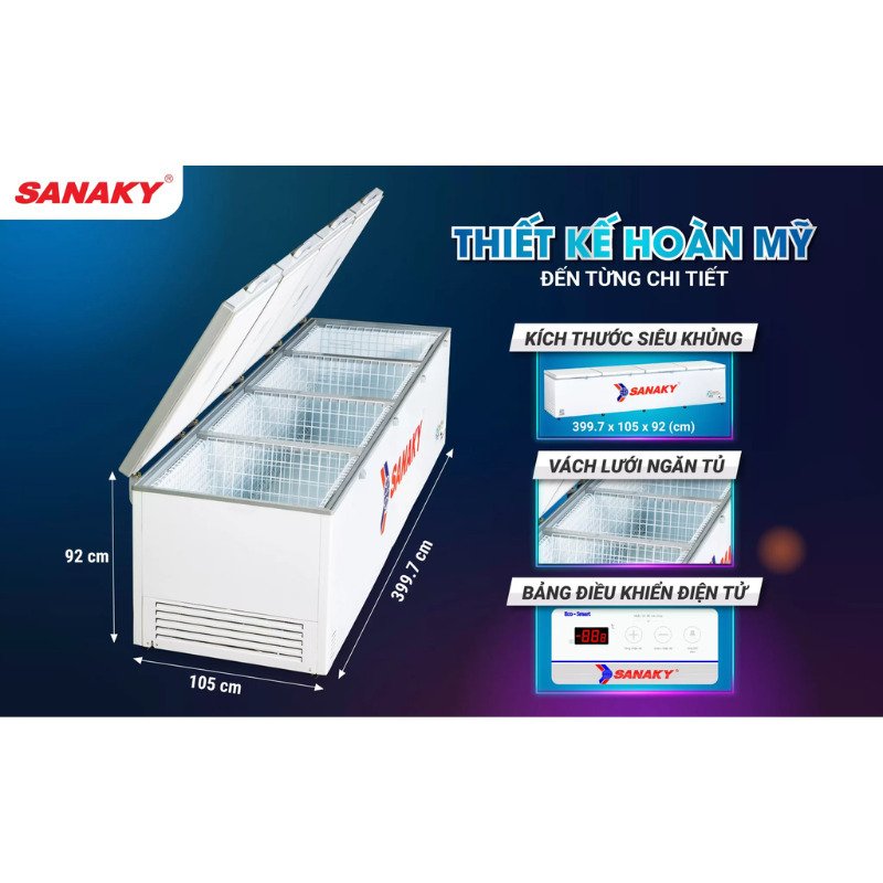 tủ đông sanaky vh-1799hy3