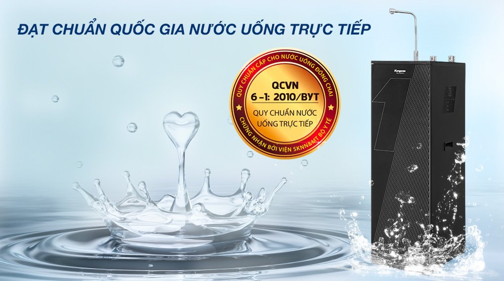 máy lọc nước ro nóng nguội lạnh kangaroo infinity kg10a9i 8 lõi