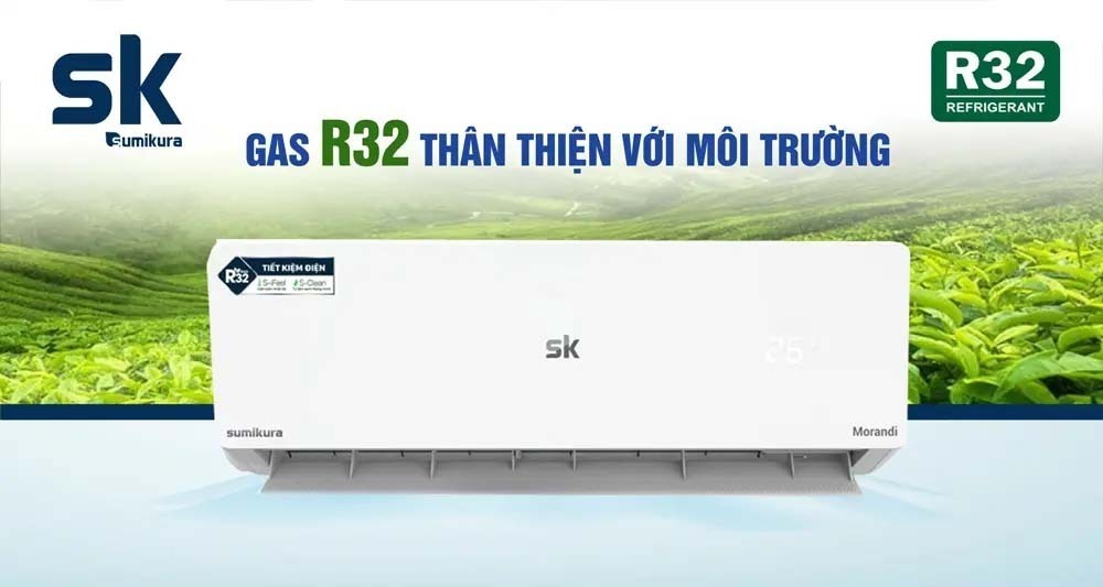 điều hòa sumikura 1 chiều 9000 btu aps/apo-092/morandi