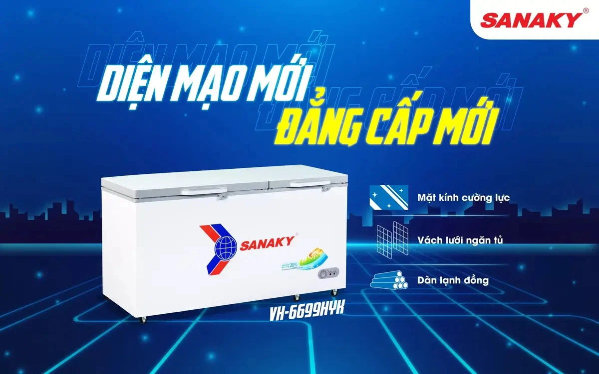 tủ đông sanaky 660 lít vh-6699hyk