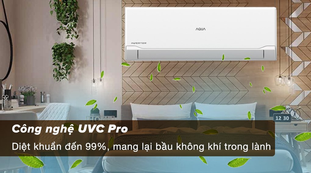 máy lạnh aqua inverter 1 hp aqa-ruv10rb