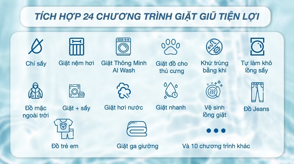 máy giặt sấy samsung bespoke ai inverter giặt 21 kg - sấy 12 kg wd21b6400kv/sv