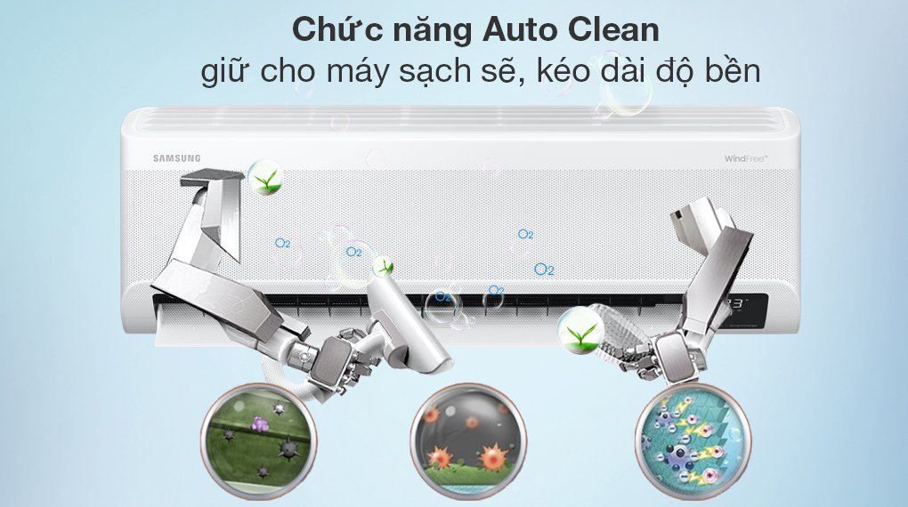máy lạnh samsung wind-free inverter 2 hp ar18cyfaawknsv