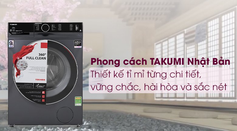 máy giặt toshiba inverter 9.5 kg tw-bk105g4v(mg)