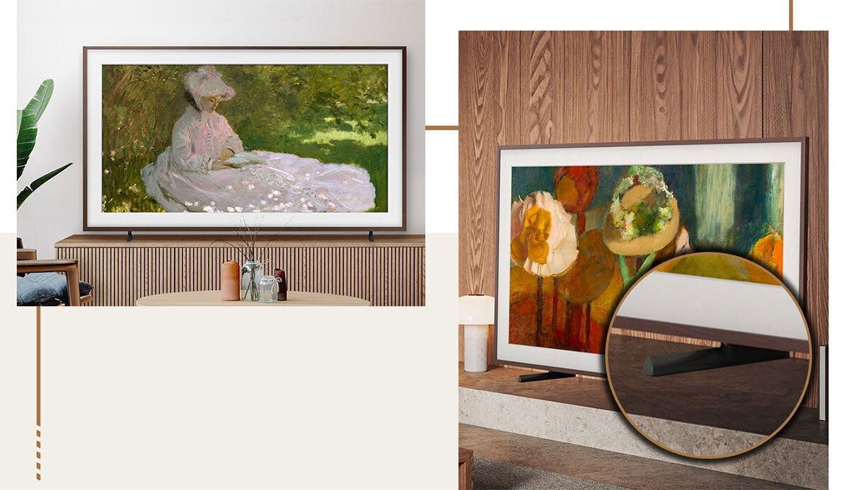 tivi khung tranh the frame samsung 4k 65 inch qa65ls03da