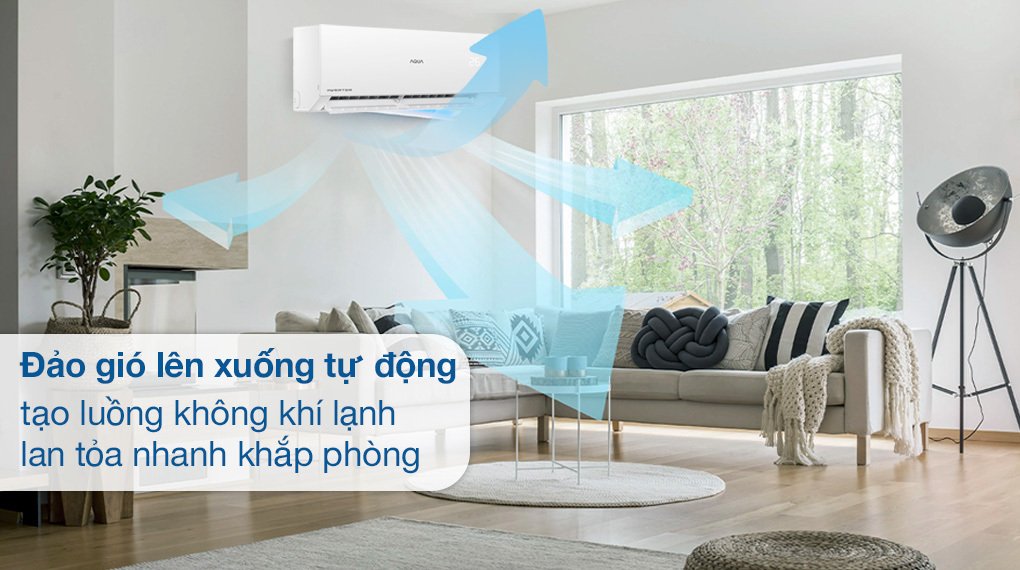 máy lạnh aqua inverter 1.5 hp aqa-rv13qa2 mới 2024