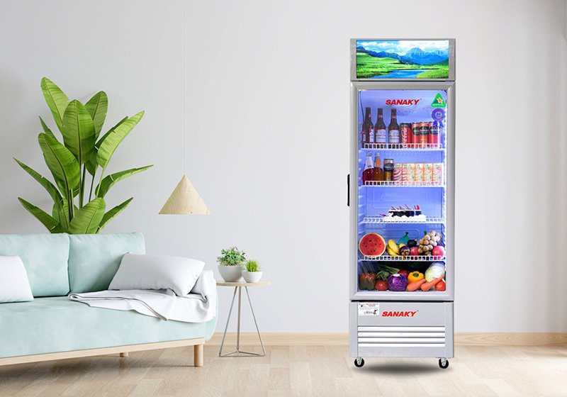 tủ mát sanaky inverter 400 lít vh-4089k3