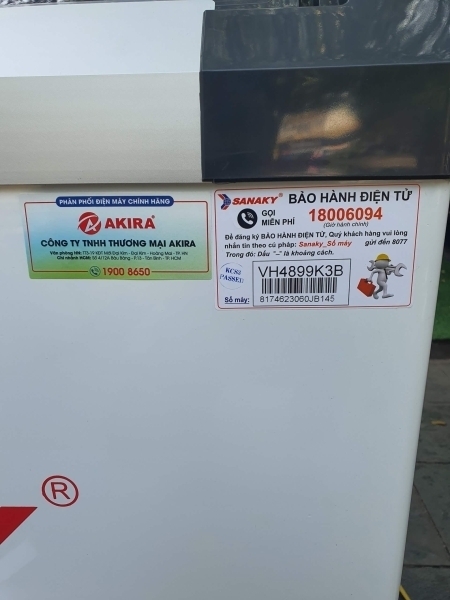 tủ đông inverter sanaky vh-4899k3b 350 lít