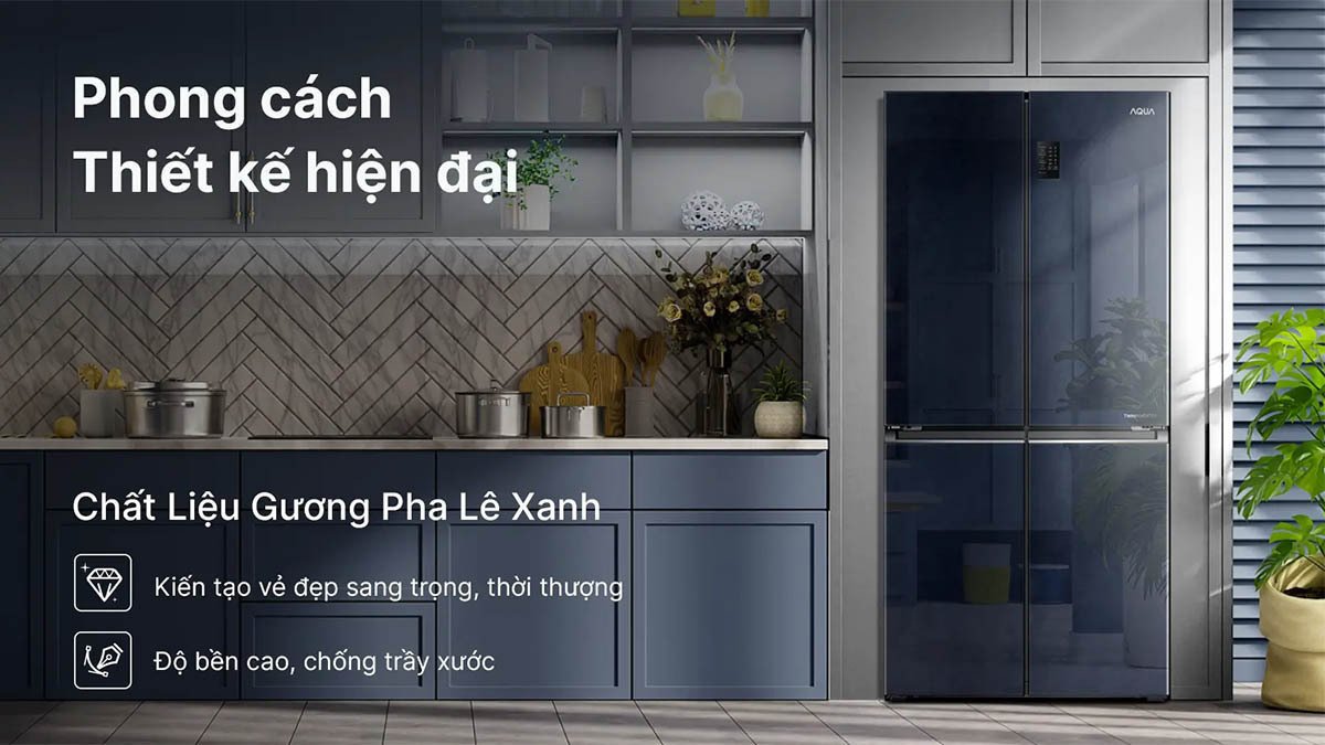 tủ lạnh aqua inverter 469 lít aqr-m560xa(gl)