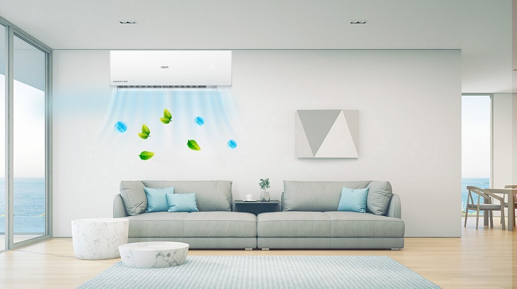 máy lạnh aqua inverter 1 hp aqa-rv10qa2 mới 2024